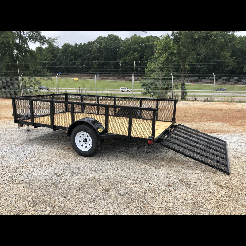 2026 Superior 6x12 Elite Utility Trailer 24 " Mesh Sides, Spring Assisted Gate - Image 23