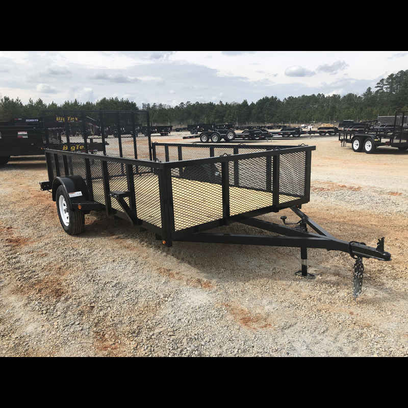 2026 Superior 6x12 Elite Utility Trailer 24 " Mesh Sides, Spring Assisted Gate - Image 6