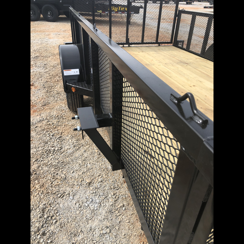 2026 Superior 6x12 Elite Utility Trailer 24 " Mesh Sides, Spring Assisted Gate - Image 8