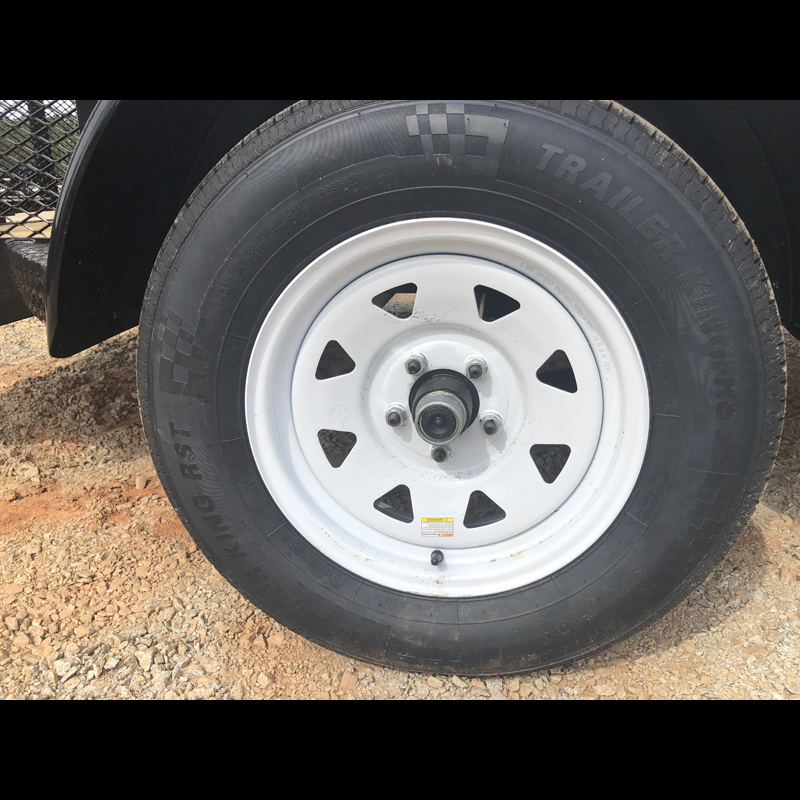 2026 Superior 6x12 Elite Utility Trailer 24 " Mesh Sides, Spring Assisted Gate - Image 10