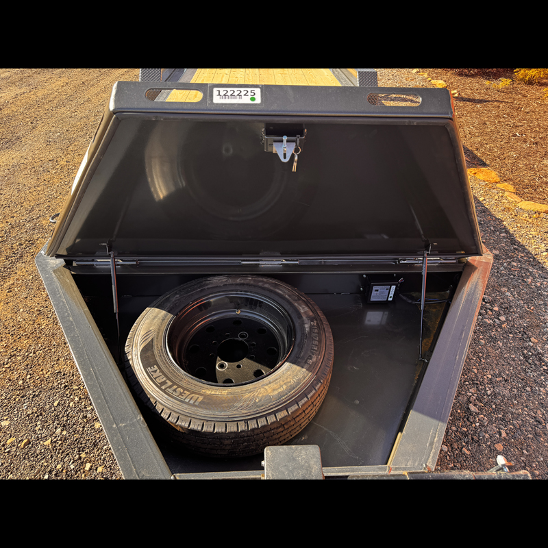 2027 Maxx-D EHX8322 17.5K Equipment Trailer - Gray with Spare - Image 12
