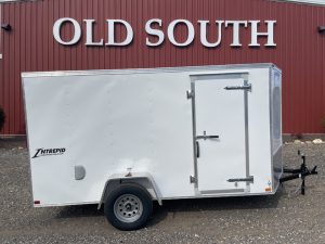 Homesteader 6x12 Intrepid Single Axle Enclosed Cargo Trailer, Ramp Package