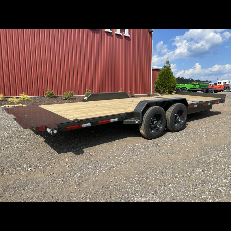 2027 Maxx-D G8X8322-17.5k Gravity Tilt Tilt Trailer - Gray with Toolbox and Spare - Image 15
