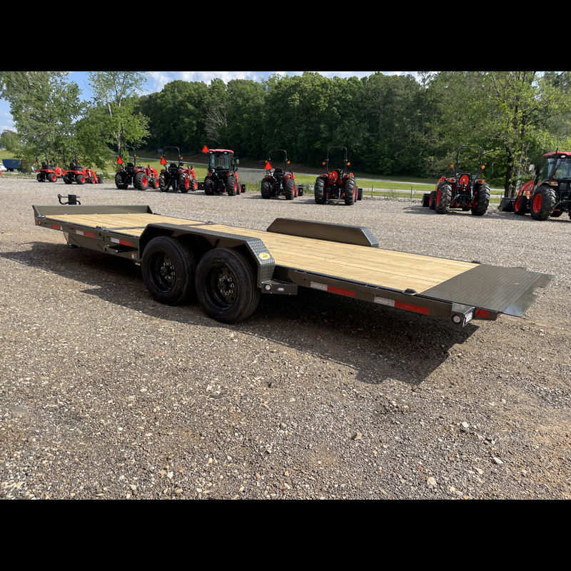 2027 Maxx-D G8X8322-17.5k Gravity Tilt Tilt Trailer - Gray with Toolbox and Spare - Image 10