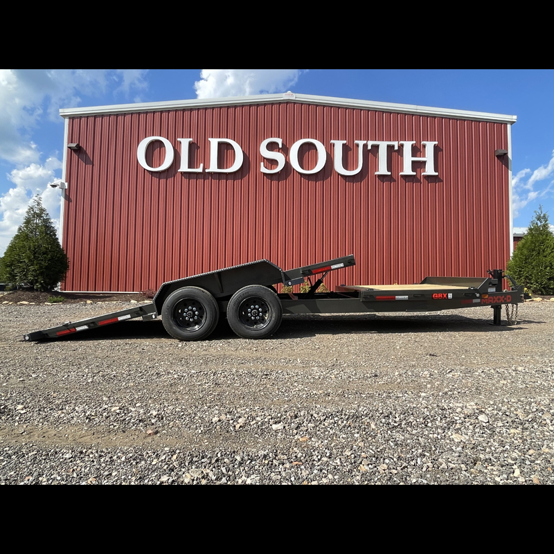 2027 Maxx-D G8X8322-17.5k Gravity Tilt Tilt Trailer - Gray with Toolbox and Spare - Image 2
