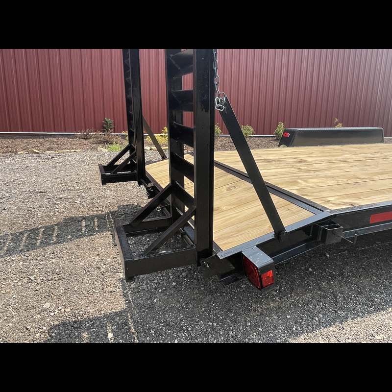 Superior 6.5x22 4 Ton Tandem Axle Equipment Trailer with Spring Assist Ramps - Image 12