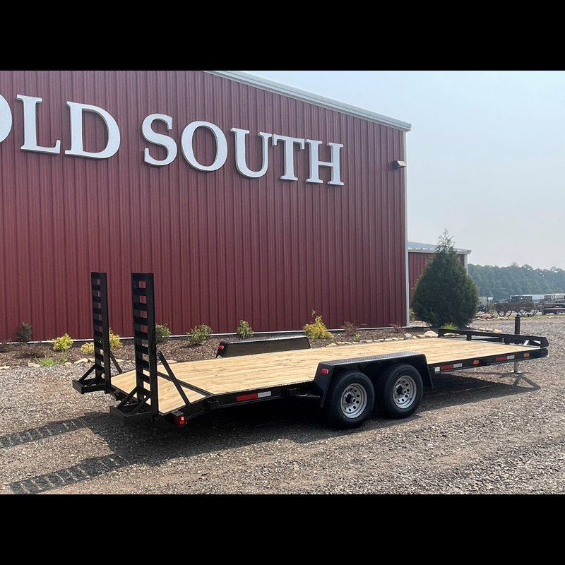 Superior 6.5x22 4 Ton Tandem Axle Equipment Trailer with Spring Assist Ramps - Image 4
