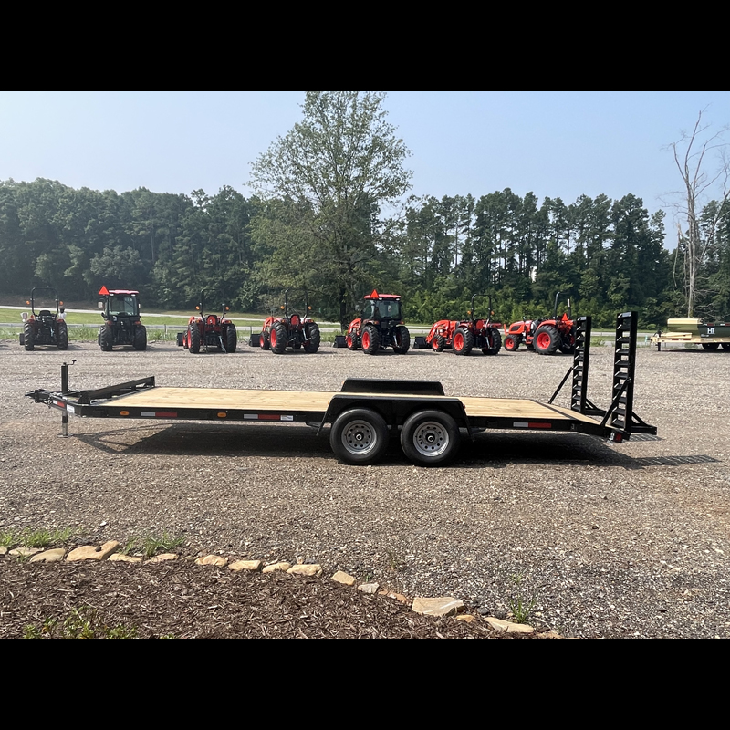 Superior 6.5x22 4 Ton Tandem Axle Equipment Trailer with Spring Assist Ramps - Image 7