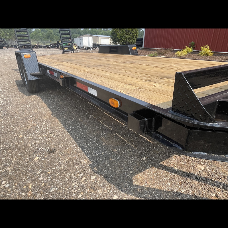 Superior 6.5x22 4 Ton Tandem Axle Equipment Trailer with Spring Assist Ramps - Image 10