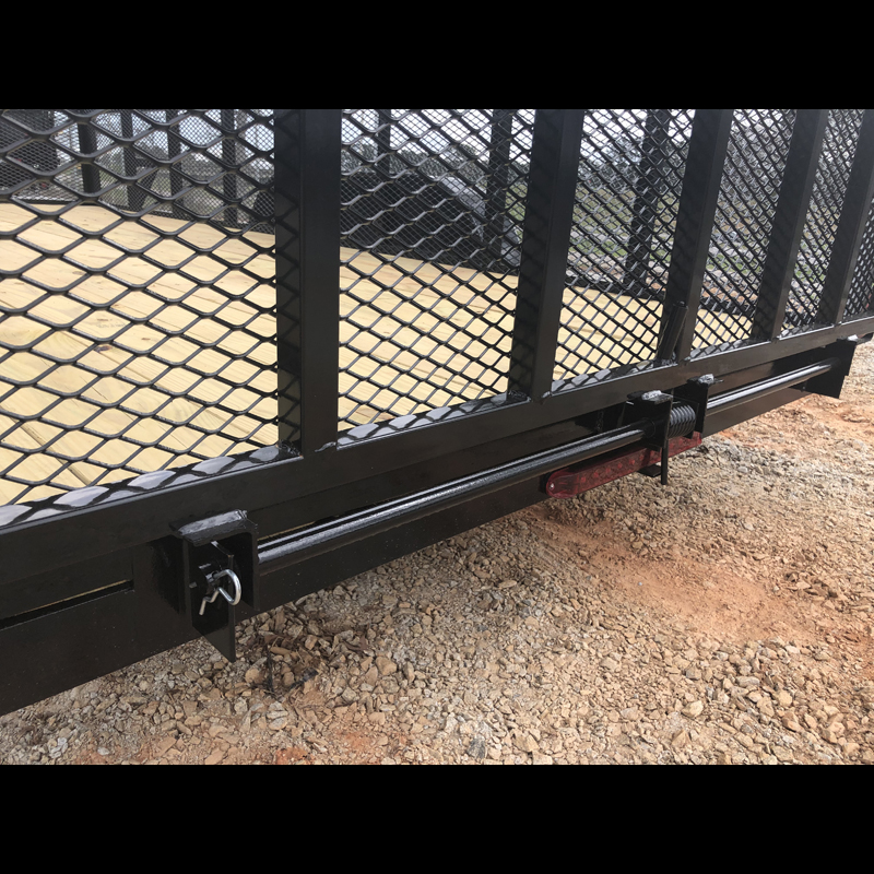 2026 Superior Tandem Axle 6x16 Elite Utility Trailer with 24" Mesh Sides and Spring Assist Gate - Image 15