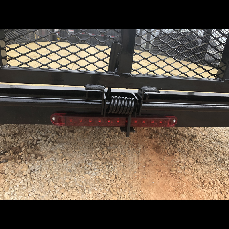 2026 Superior Tandem Axle 6x16 Elite Utility Trailer with 24" Mesh Sides and Spring Assist Gate - Image 16