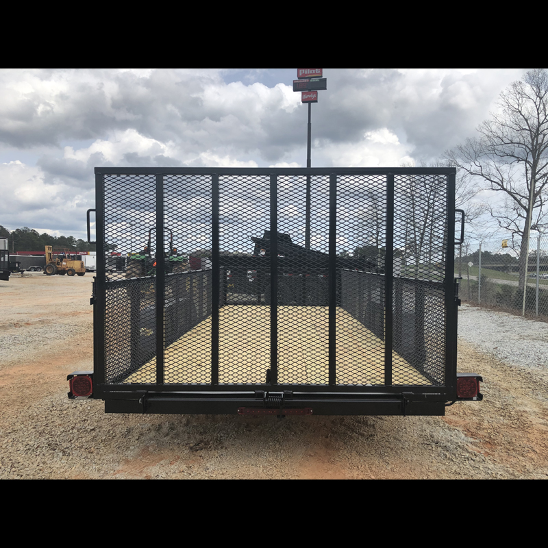 2026 Superior Tandem Axle 6x16 Elite Utility Trailer with 24" Mesh Sides and Spring Assist Gate - Image 12